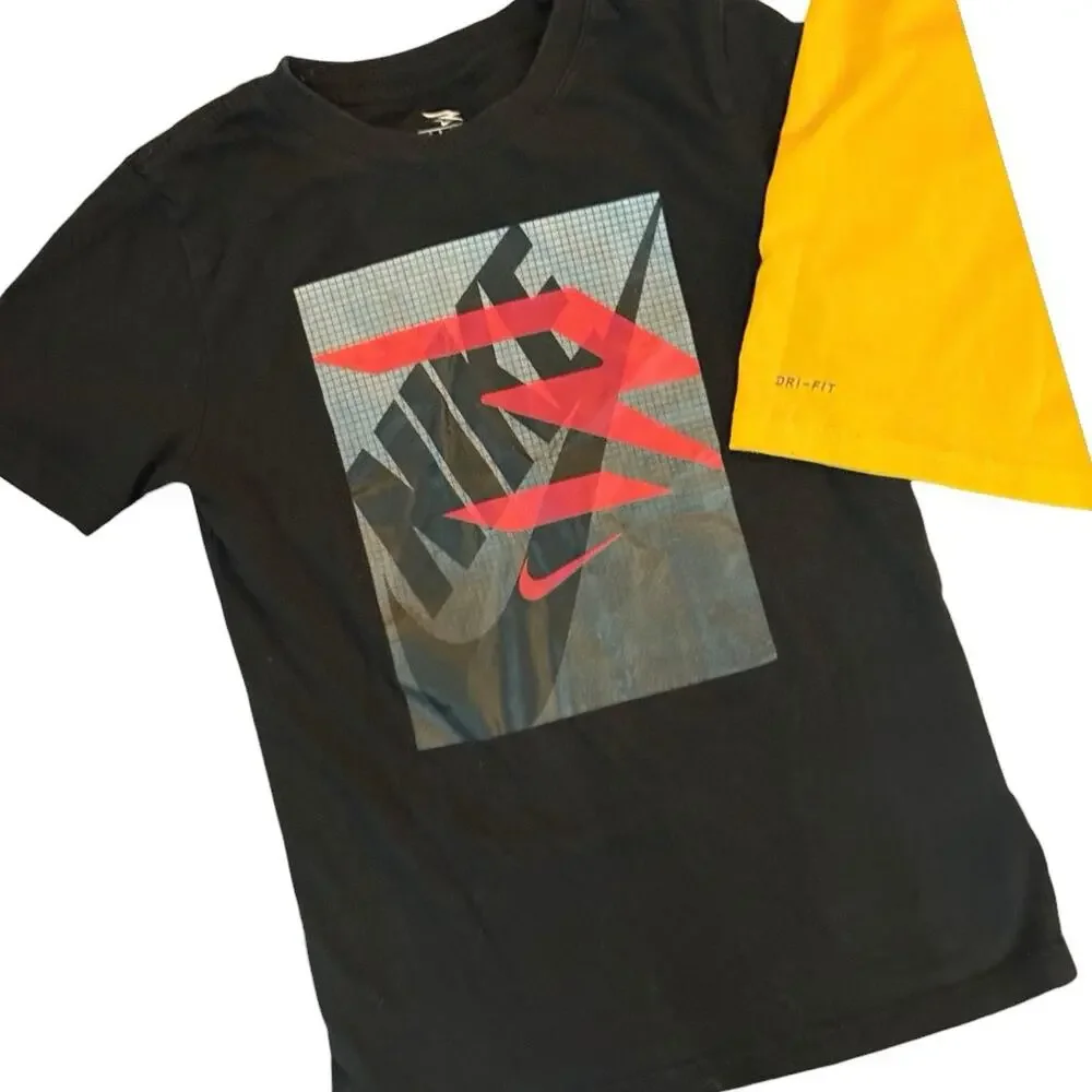 Boys JORDAN NIKE T-shirt Bundle of 5 shirts, Size 8/10